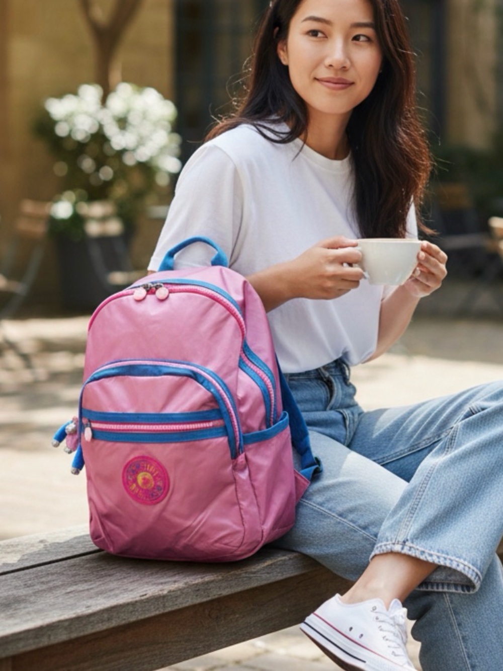 Kipling Women's Seoul Extra Large 17” Laptop
Wavepop Lilac Metallic